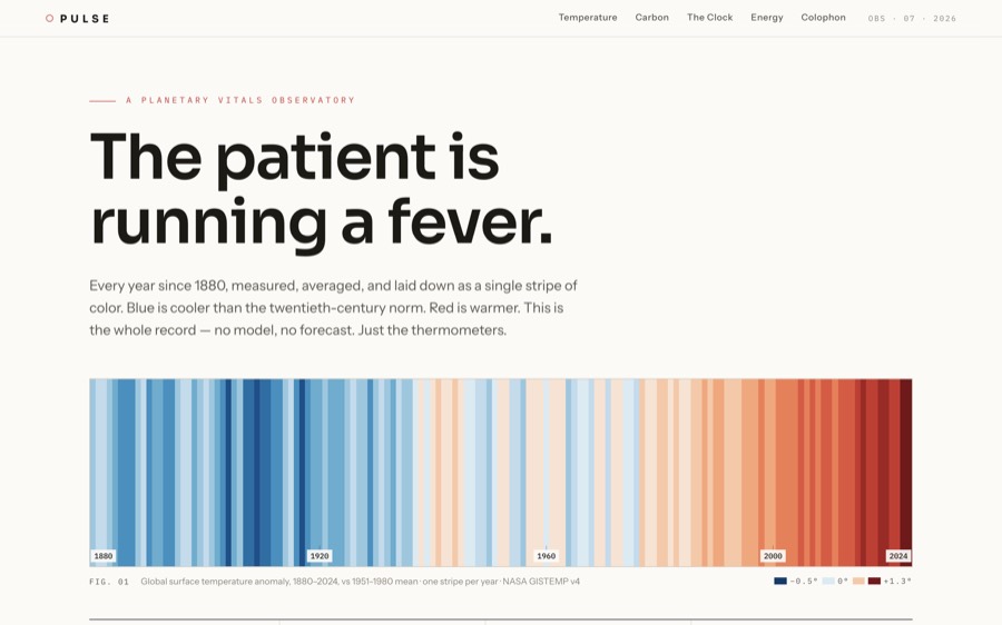 Screenshot of PULSE