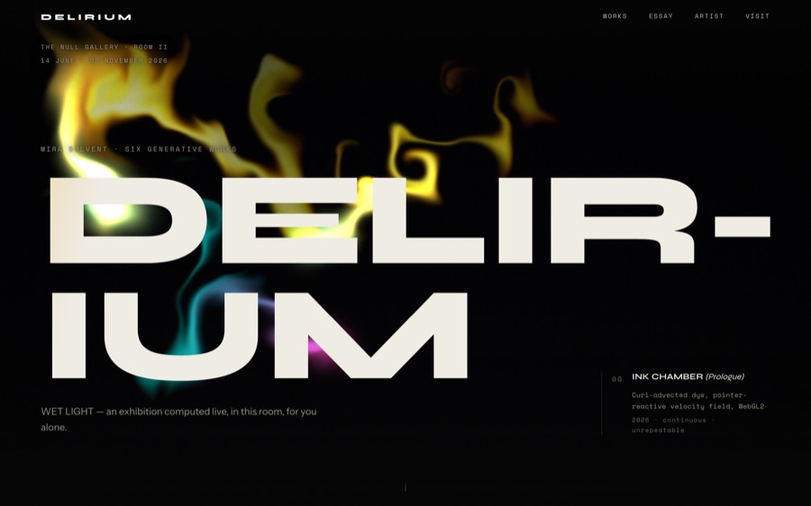 Screenshot of DELIRIUM